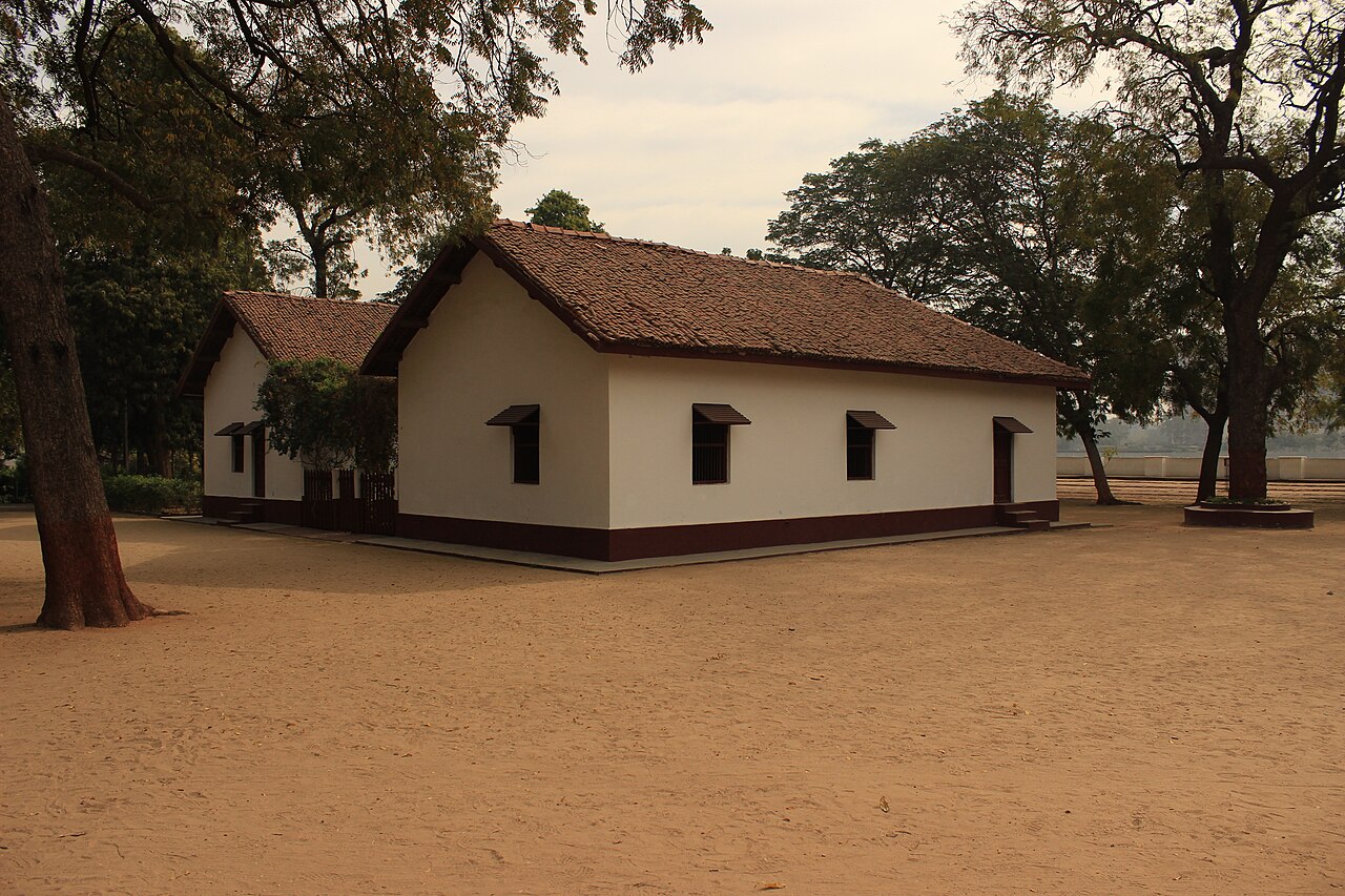 Historic Sabarmati Ashram along the River in Ahmedabad