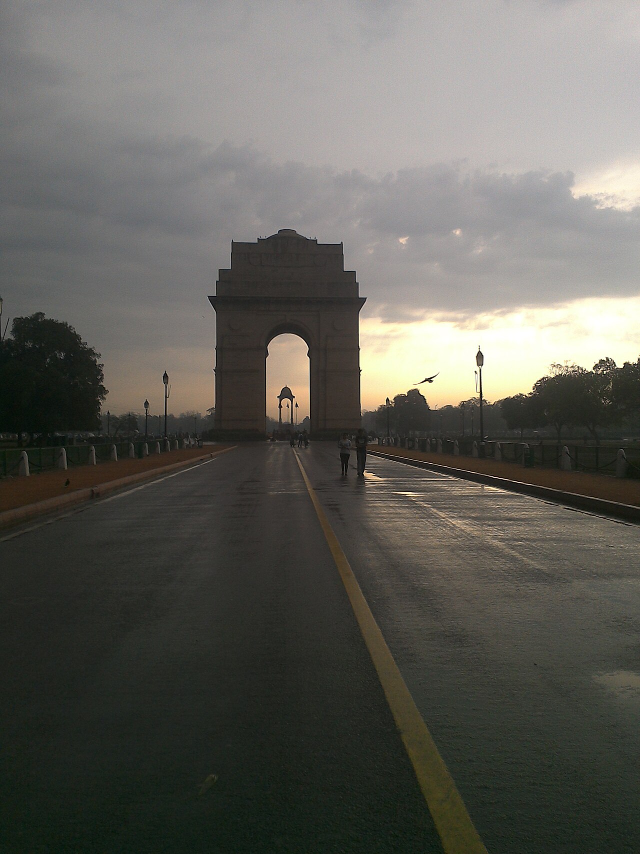 Iconic India Gate Boulevard in Central New Delhi Iconic India Gate Boulevard in Central New Delhi