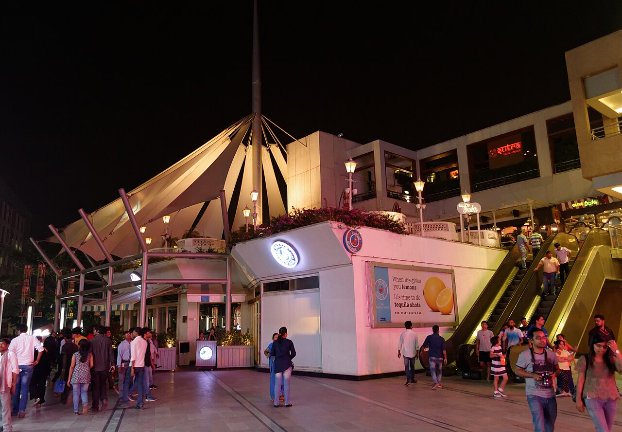DLF Cyber Hub Modern Business and Event Courtyards Gurugram