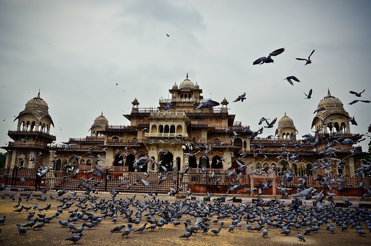 Albert Hall Museum Indo-Saracenic Heritage Architecture in Jaipur
