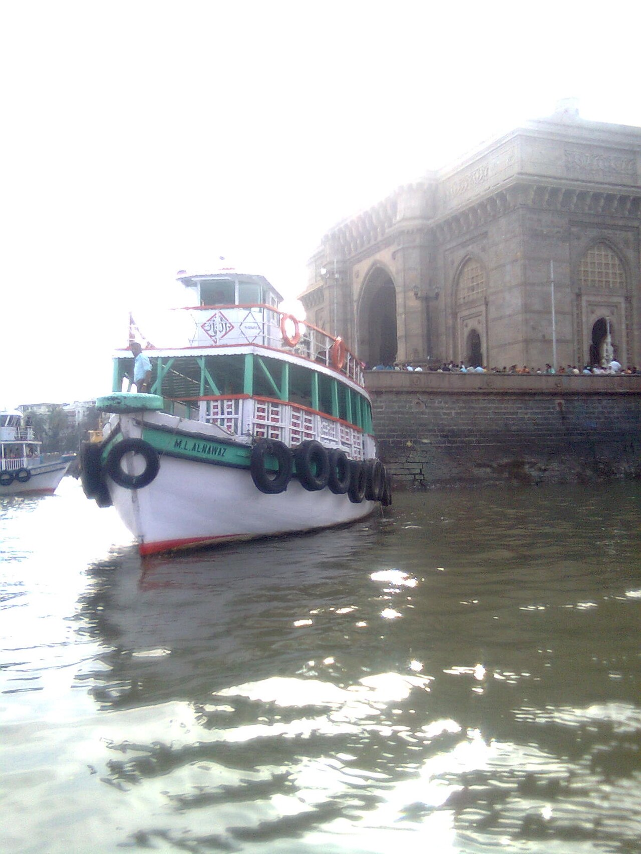 Historic Gateway of India and Arabian Sea Promenade in South Mumbai Historic Gateway of India and Arabian Sea Promenade in South Mumbai